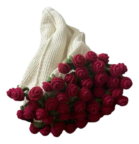 Xsp Manta De Ganchillo Ramo De Flores De Crochet Bouquet De