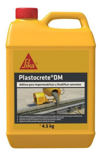 Plastocrete Dm Imper. X 4.5 Kg