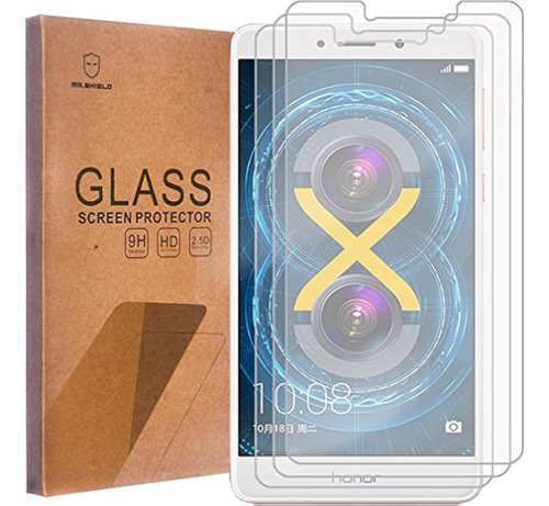 [3 Unidades]  Para Huawei Honor 6x [vidrio Templado