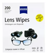 Comprar Kit Lens Wipes Zeiss C/ 200 Lenços Umedecidos