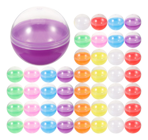 50 Cápsulas Redondas Vacías, Reutilizables Y Reutilizables,