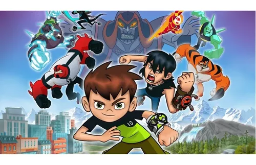 Ben 10: Power Trip Standard Edition Outright Games Nintendo Switch Físico