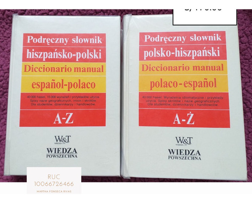 Libros Y Diccionarios Para Aprender Polaco