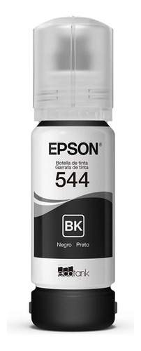 Tinta Epson T544 Ecotank Tinta Continua Negro