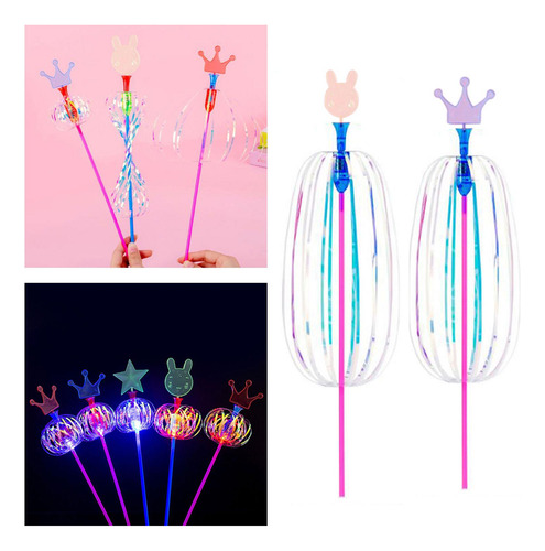 2x Stick Twisting Stick 360° Giratorio Intermitente