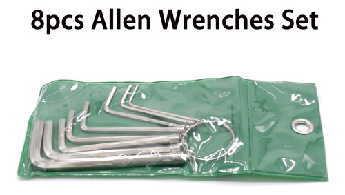 Juego De Llaves Allen Plata Marca X Modelo Y 0.059-0.236 In
