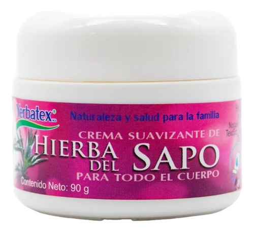Crema Suavizante De Hierba Del Sapo 90g