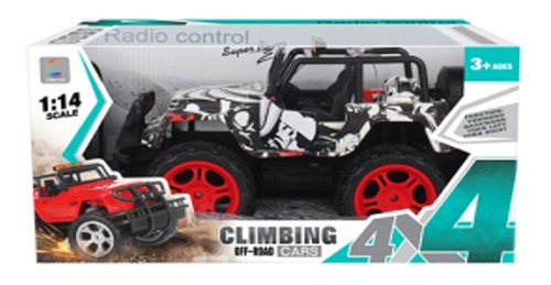 Carro Control Remoto Jeep 4x4 Escala 1:14