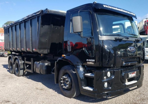 Imagem 3 de 15 de Ford Cargo 2428 - Caçamba