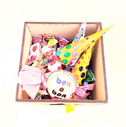 Imagen 3 de 3 de Candy Bar Caja Estrella Calada Souvenir - Mdf / Fibrofacil