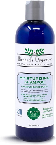 Organics Champú Hidratante Para Perros De Richard 12 Oz Msi