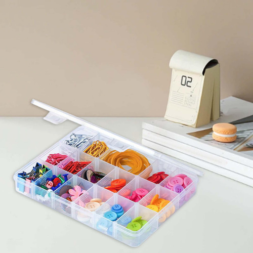 Caja Organizadora De Cuentas De Joyería, Contenedor De