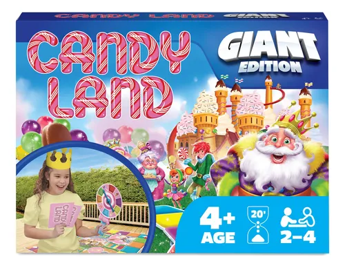 Giant Candy Land Game Spin Master Games Para Niños Mayores D