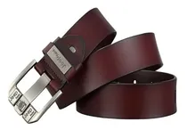 Comprar Correa Cinturón De Cuero Vacuno, Genuino, Hombres, Importado