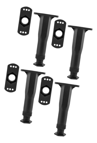 4 Patas De Soporte De Cama, Patas De Soporte De 15cm A 28cm