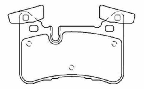 Pastilla De Freno Mercedes Benz Clase C - C Coupe C 63 Amg 0