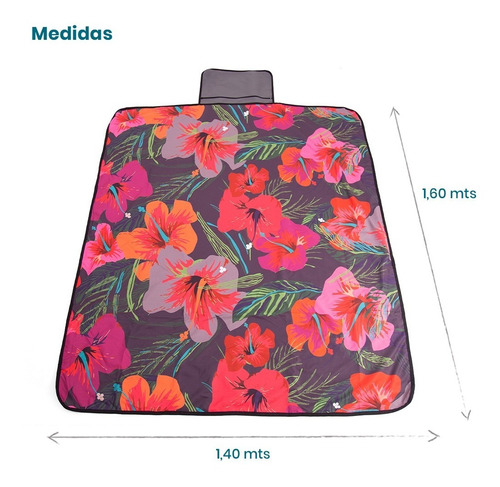 Imagen 3 de 9 de Lona Playera Diseño Hibiscus Chilly
