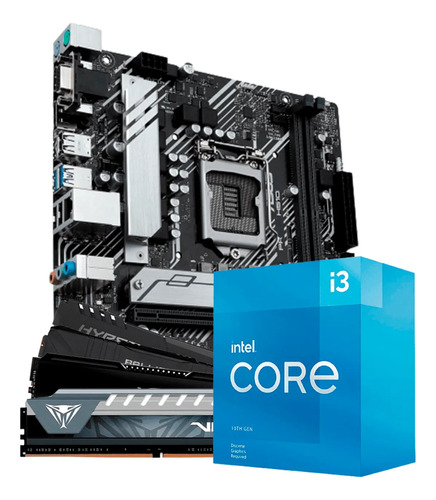 Kit Upgrade Intel Core I3 10105f Placa Mãe H510m Ddr4 8gb