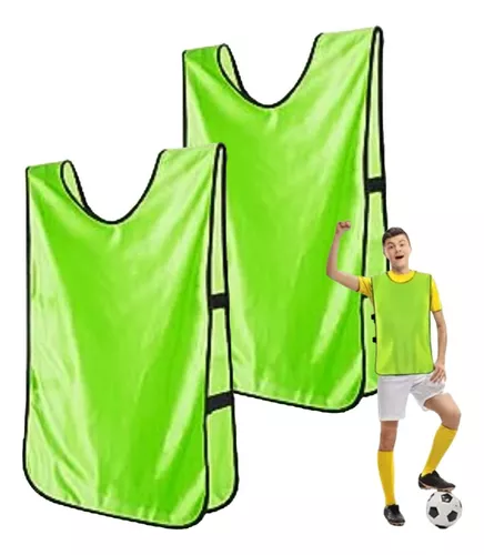 VGEBY 12pcs Petos de Entrenamiento Petos de Fútbol para Adultos Suministros  De Fútbol Accesorios De Fútbol