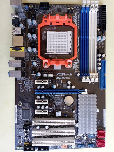 Tarjeta Madre Asrock M3n78d Socket Am3+/  Ddr3.