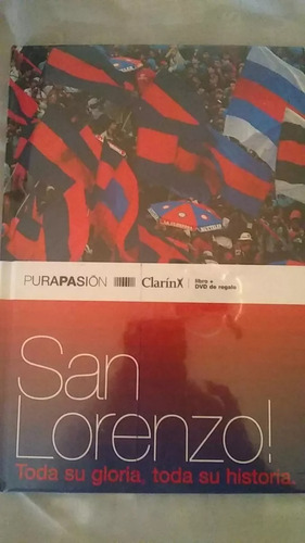 Libro De San Lorenzo  Pura Pasion  Sin Dvd Sellado