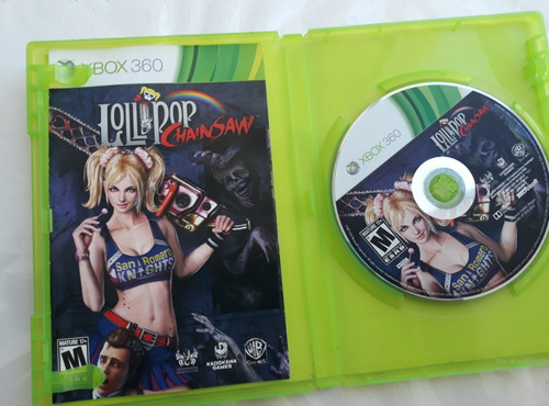 Jogo Lollipop Chainsaw Xbox 360 Original Completo Impecável (Usado)