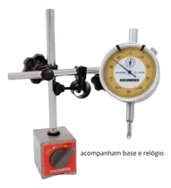 Comprar Relógio Comparador 0-10mm -0,01mm+base Magnética Ajuste Fino