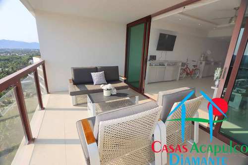 Cad La Isla Java D Ph. Penthouse En Condominio De Playa. Con Roof Garden, Alberca Privada Y Vistas Panorámicas