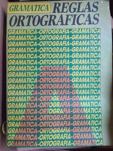 Reglas Ortográficas - Vv Aa - Gramática - Color Y Luz - 1983