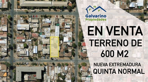 Terreno Construccion En Venta En Quinta Normal