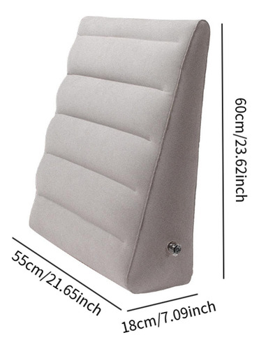 Almohada Inflable En Forma De Cuña Que Se Infla Y Desinfla R