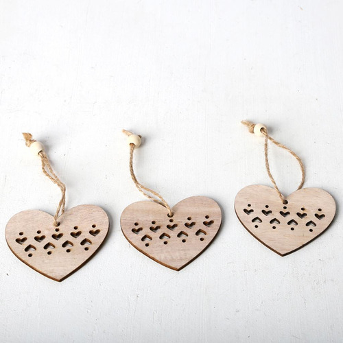 2 Ornamento De La Navidad Diy Craft Material Corazón