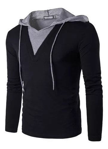 Blusa masculina hot sale meia estação