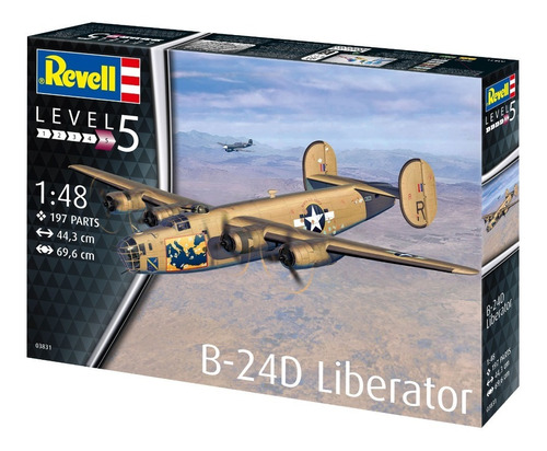 B-24d Liberator By Revell # 3831   1/48  