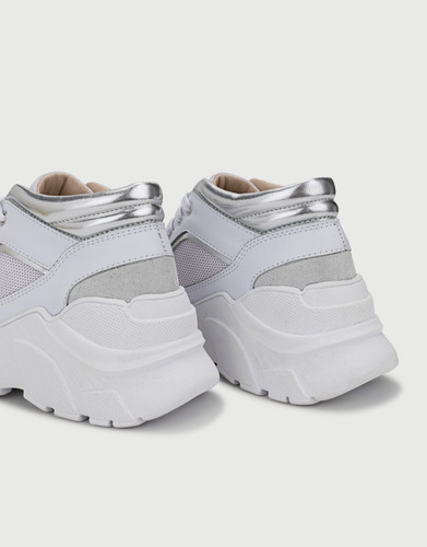 Imagen 2 de 6 de Zapatillas Blancas Coca Viamo Dama