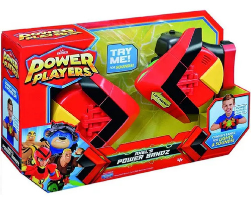 Power Players Luva Eletronica Power Bands Do Axel Sunny