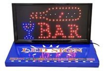 Comprar Letreros Led Luminosos Comerciales Diferentes Textos 48x25cm