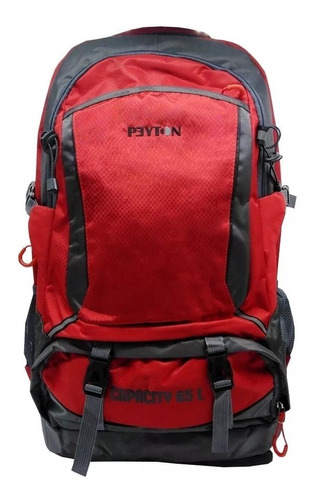 Mochila Peyton 65 Litros Urbana Trekking Viaje Reforzada 