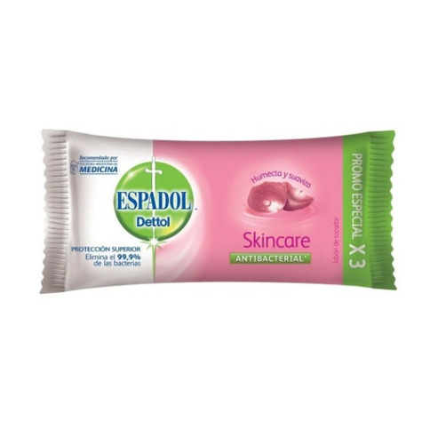 Jabón en barra Espadol Skincare 90 g pack x 3