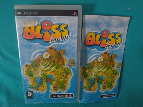 Jogo Psp Umd Bliss Island Completo Importado Do Japão (Usado)