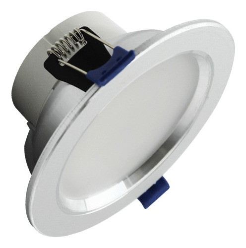 Lámpara Led 12w Empotrable Para Interiores Plateado