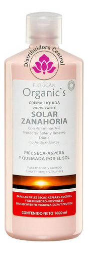  Crema Líquida Vigorizante Solar Zanahoria 1lt. Florigan