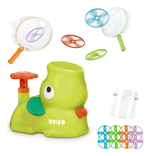 Juguete Lanzador De Discos Voladores For Niños Flying S