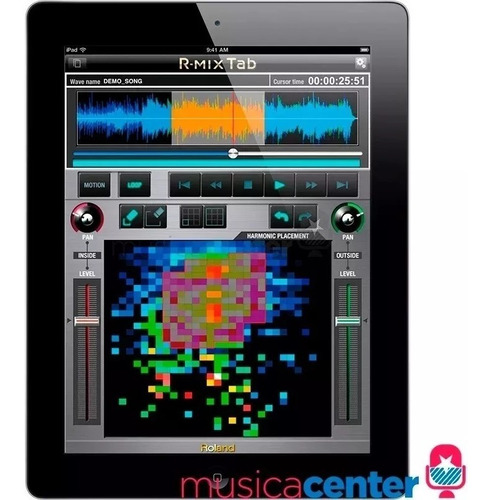 Roland R-mix Software Processamento De Áudio P/ Mac Pc iPad
