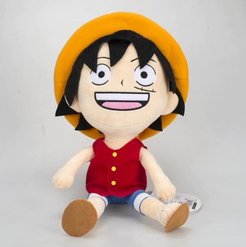 Muñeco Felpa Monkey D Luffy Sombrero De Paja Anime-one Piece