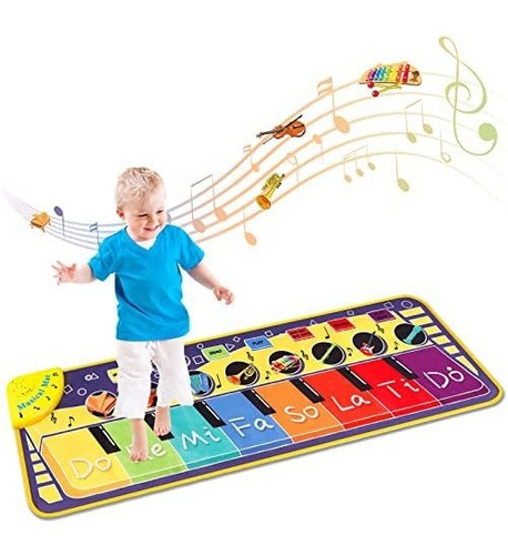 Instrumento Musical Para M Sanmersen Piano Mat For Kids, Key