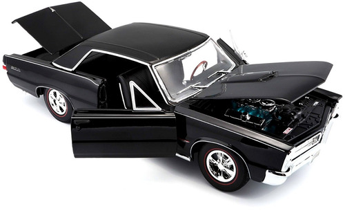 Pontiac  Gto Coupe 1965 Escala 1:18 Color Azul O Negro