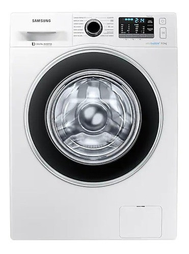 Lavarropas Samsung Ww90j5410gw 9kg 1400rpm Blanco Inverter A