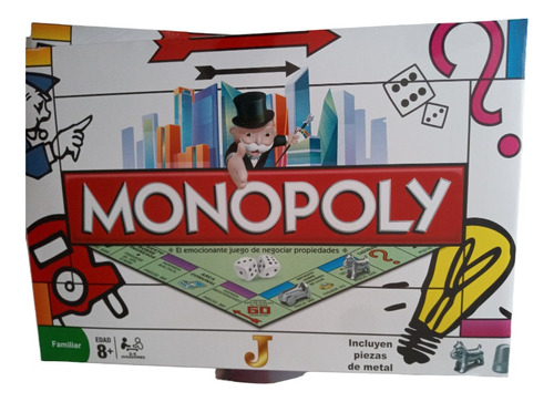 Juego De Mesa Monopoly Dos Jugadores A Más Monopolio