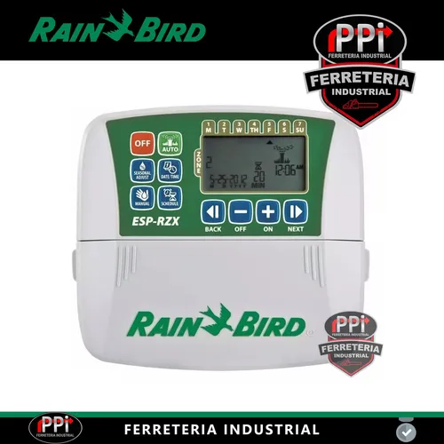 Combo Riego Rainbird Programador 8 Zonas 8 Valvula 40 Tobera